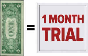 Dollar Month graphic